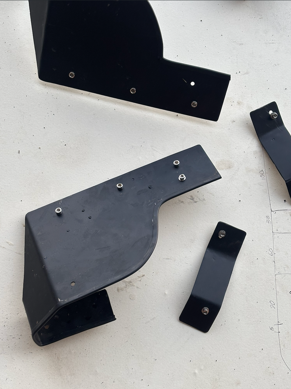 Steel Mudguard 70 series 2007-Current